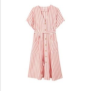 NWT striped Mango dress